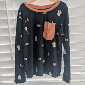 Kyte BABY Spooky Candy Halloween Long Sleeve Toddler T-shirt